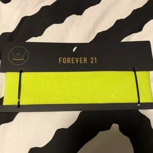 Neon Yellow Choker